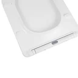 Сидіння для унітаза Qtap Nando з мікроліфтом Slim QT12991222AW, Білий - мініатюра 4