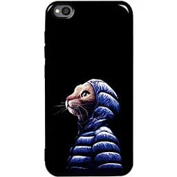 Чохол-накладка Toto Pure TPU 2 mm Print Case Xiaomi Redmi Go #76 Catcoat Black