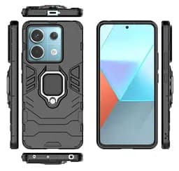 Чохол бампер Primolux Ring Armor для Xiaomi Redmi Note 13 Pro 5G / Poco X6 5G Black - мініатюра 3