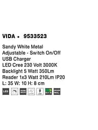 Світильник Nova Luce VIDA 9533523 - мініатюра 8