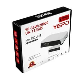 Джерело безперебійного живлення (ДБЖ) UPS Yepo UA112545 для роутера терміналу ONU DC 5-9-12V LiFePO4 20000mAh 36Вт - мініатюра 6