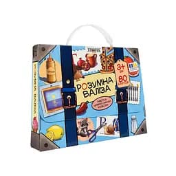 Настольная игра "Умный чемодан. Азбука, цифры, вкусы, цвета" Strateg 30377