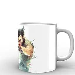 Кухоль GeekLand Росомаха Wolverine фан арт WR.02.017 330 мл білий