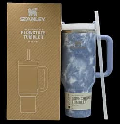 Термокухоль Stanley Quencher H2.0 Tumbler з неіржавкої сталі 1,18 л Blue Marble KT6007897