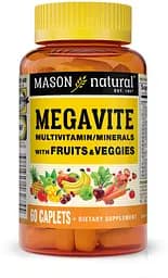 Вітаміни та мінерали Mason Natural Megavite Fruits & Veggies, 60 каплет