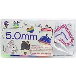 Термомозайка "Сердечко и дельфин" 5мм, Termo 4789