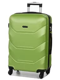 Валіза середня M Madisson Snowball 32303 пластикова 70л Зелений
