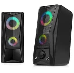 Колонки 2.0 S-107 Black 2 x 3 Вт REAL-EL teh0021035 - мініатюра 3
