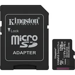 Карта пам'яті Kingston MicroSDXC 128GB Canvas Select Plus Gen3 class 10 + adapter SD (SDCS3/128GB)