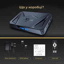 X96Q Pro+ Plus 4/32Gb Allwinner H728 (8 ядер) Android 14 - мініатюра 4