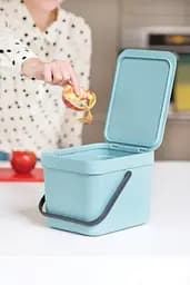 Відро для сміття Brabantia Sort&Go, м'ятний, 6 л (109645) - мініатюра 8