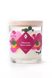 Свічка Мальви біля хати 250 мл 30 год Соєвий віск Стандартні