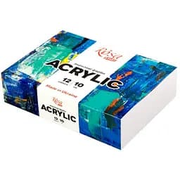 Набір акрилових фарб COLOR 12×10 мл Rosa START