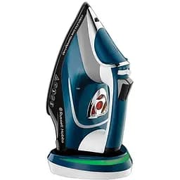 Утюг Russell Hobbs Cordless One Temperature беспроводная 2600 Вт бело-синяя (26020-56)