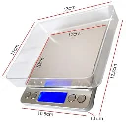 Ваги кухонні Professional Digital Table Top Scale 500 г/0.1 г для спецій, ювелірні, перукарські - мініатюра 5