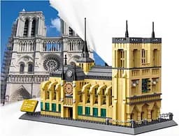Конструктор Архітектура Wange 3D   Собор Паризької Богоматері Notre Dame de Paris 5210 для дітей та дорослих 3Д 1382 деталі - мініатюра 7