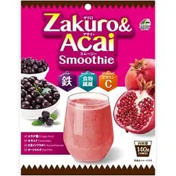 Смузі Unimat Riken з вітаміном С, залізом, керамідами, з гранатом та асаї 140 г