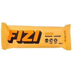 Батончик FIZI Keto Protein Bar, 45 грам - Арахіс-банан