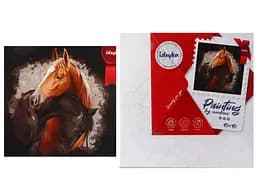 Набор для росписи по номерам Грациозная красота, 40x40 см, КНО4297