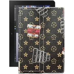 Чохол StatusCASE з екошкіри для планшету Lenovo ThinkPad Tablet 10 Луі-Вітон-коричневий