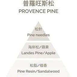 Ароматична свічка Plantes & Parfums Pin de Provence 180 г - мініатюра 3