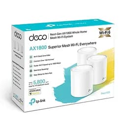 Домашня Mesh Wi-Fi система (3 шт у комплекті), арт. Deco X20(3-pack) TP-LINK - мініатюра 3