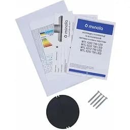Витяжка телескопічна Minola MTL 6222 WH 700 LED - мініатюра 10