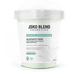 Альгінатна маска заспокійлива з екстрактом зеленого чаю і алое вера Joko Blend 200 г