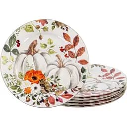 Набір тарілок Lefard Осінній урожай 27 см 6 шт. (922-055)