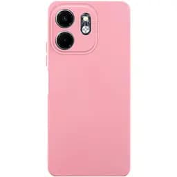 Чохол TPU Getman Liquid Silk Full Camera для Infinix Smart 9 4G / Hot 50i Рожевий / Pink
