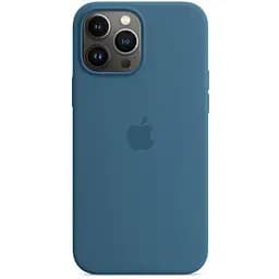 Чохол Silicone Case з MagSafe для Apple iPhone 13 Pro Max (6.7) Blue Jay (MM2Q3) [61207] - мініатюра 2