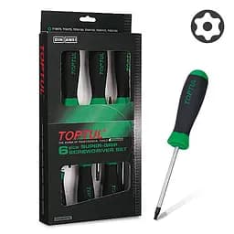 Комплект отверток с отверстием T10-T40 6ед. Toptul hoz0007680