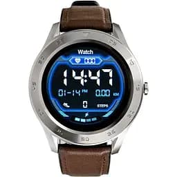 Смарт-годинник Smart Watch Gelius Pro GP-L3 (URBAN WAVE 2020) (IP68) Silver/Dark Brown - мініатюра 2