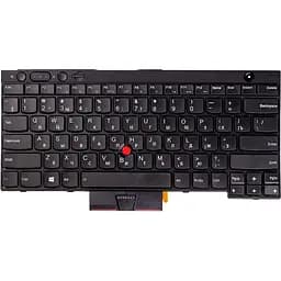 Клавіатура для ноутбука LENOVO Thinkpad T430, L430, X230 чорний, чорний фрейм