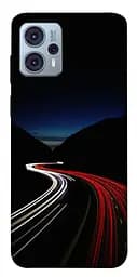 Чехол itsPrint Красно-белая дорога для Motorola Moto G23