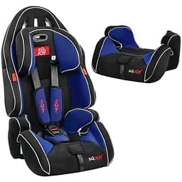 Дитяче автокрісло універсальне Joy G 2010 9-36 кг з бустером чорно-синій