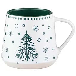 Чашка Ardesto Christmas New Year's кераміка 350 мл біла (AR3092) - мініатюра 2