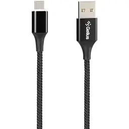 USB кабель Gelius Pro Magenta Transfer GP-MC-03i iPhone X Lighting Black