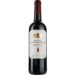 Вино Chateau Les Tuileries AOP Bordeaux 2017, красное, сухое, 0,75 л