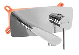 Змішувач для умивальника Rea Oval + Box прихованого монтажу хром REA-B5124 Хром