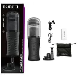 Автоматичний мастурбатор Dorcel Thrust Blow, голосовий супровід, присоска