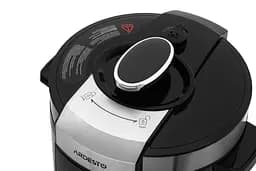 Мультиварка-скороварка Ardesto MPC-P226 900Вт 6л книга рецептів нержавіюча сталь+пластик срібляста - мініатюра 10