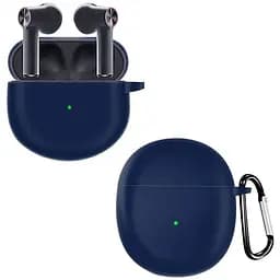 Чохол-накладка DK Silicone Candy Friendly із карабіном для OnePlus Buds (dark blue)