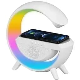 Настільна лампа-нічник RGB 3-in-1 Rainbow Light-Wireless Charger-Speaker з бездротовою зарядкою та Bluetooth колонкою