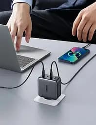 Зарядний пристрій блок-адаптер живлення Ugreen CD226 100 W Wall Charger (40747) - мініатюра 4