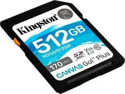 Карта пам'яті Kingston SDXC Canvas Go! Plus 512GB Class 10 UHS-I U3 V30 (SDG3/512GB) [100866] - мініатюра 4