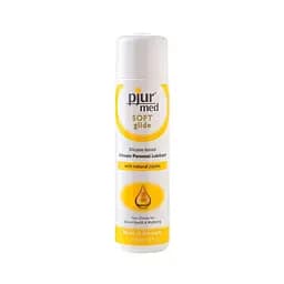 Силіконовий лубрикант Pjur MED Soft glide 100 мл з олією жожоба для дуже сухої та чутливої шкіри