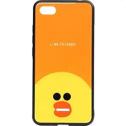 Чохол-накладка Toto Cartoon Print Glass Case Xiaomi Redmi 6A Line friends Sally