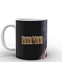 Кухоль GeekLand Залізна Людина Iron Man напис IM.02.033.724 330 мл білий - мініатюра 2