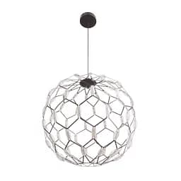 Люстра Brille светодиодная подвесная 72W WW BK (BR-01 672S/72)